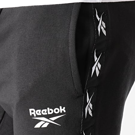 Reebok - Short Jogging A Bandes Training Essentials Tape GU9955 Noir