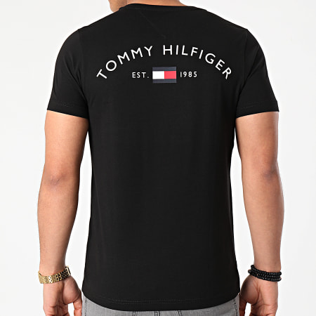 Tommy Hilfiger - Tee Shirt Back Logo 7681 Noir