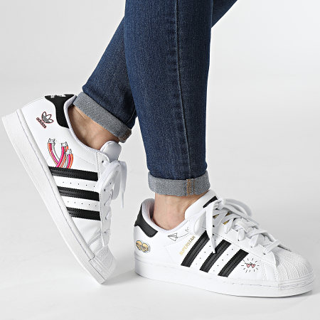 Adidas Originals - Baskets Femme Superstar FX5202 Footwear White Core Black