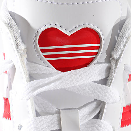 Adidas Originals - Baskets Femme Superstar FY2569 Footwear White Vivid Red  