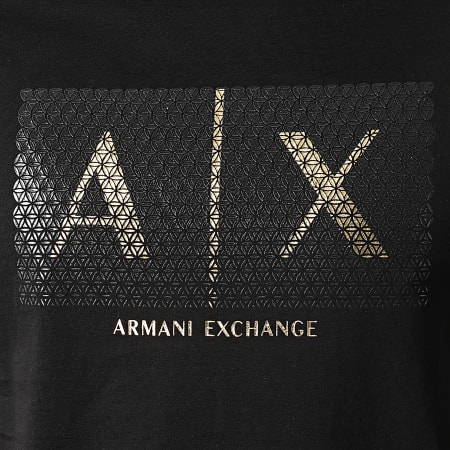 Armani Exchange - Tee Shirt 3KZTEA-ZJ9AZ Noir Doré