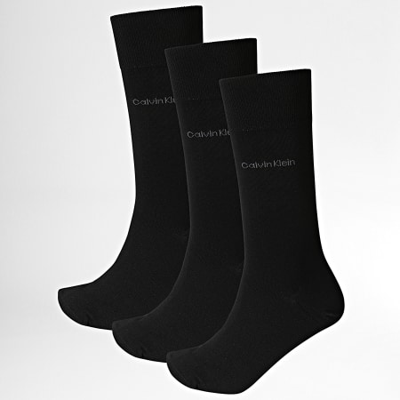Calvin Klein - Lot De 3 Paires De Chaussettes 100001752 Noir