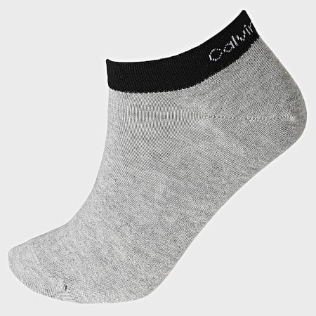 Calvin Klein - Lot De 2 Paires De Chaussettes Basses 100001762 Noir
