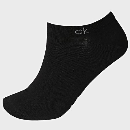 Calvin Klein - Lot De 2 Paires De Chaussettes Basses 100001845 Noir