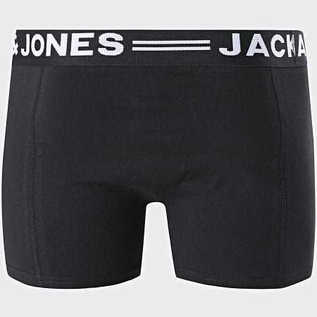 Jack And Jones - Pack De 3 Bóxers Sense Negros