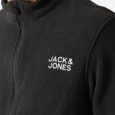 Jack And Jones - Veste Polaire Zippée Hype Noir