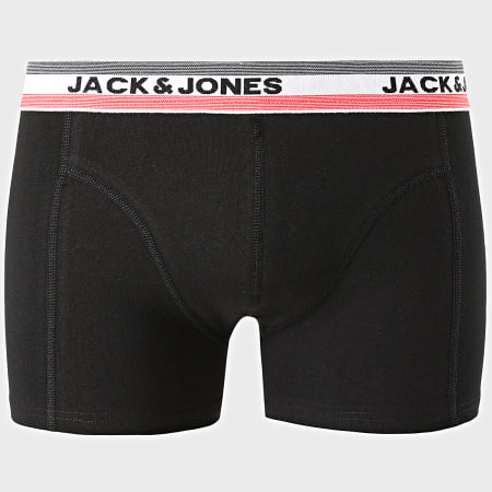 Jack And Jones - Confezione da 3 boxer nuovi WB nero navy bianco