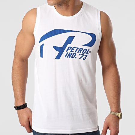 Petrol Industries - Camiseta Sin Mangas 701 Blanco