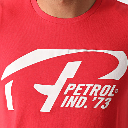 Petrol Industries - Tee Shirt Sans Manches 701 Rouge