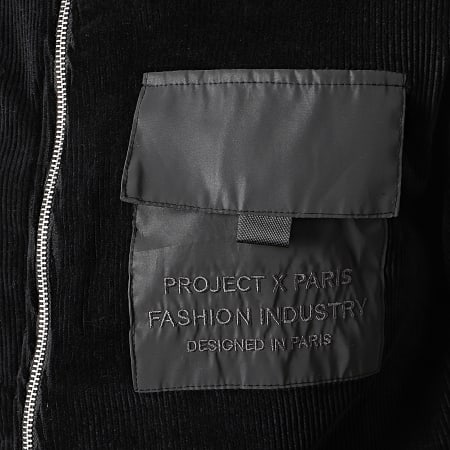 Project X Paris - 2130085 Giacca con zip nera riflettente