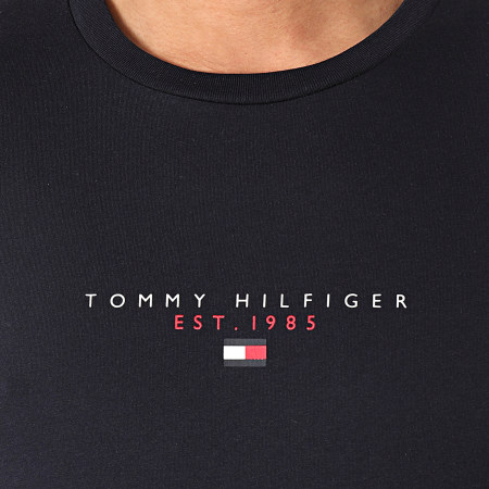 Tommy Hilfiger - Tee Shirt Essential Tommy 7676 Bleu Marine