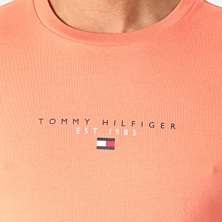 Tommy Hilfiger - Tee Shirt Essential Tommy 7676 Orange
