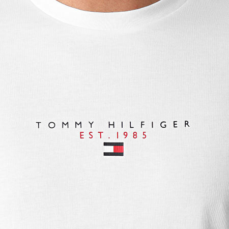 Tommy Hilfiger - Tee Shirt Essential Tommy 7676 Blanc
