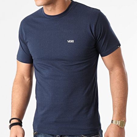 Vans - Tee Shirt Left Chest Logo A3CZE Bleu Marine
