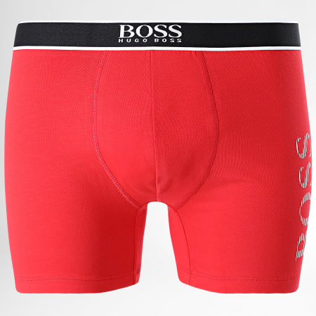 BOSS - Boxer 24 Logo 50449465 Rouge