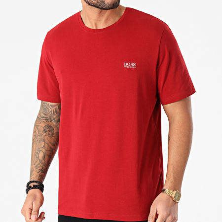 Tee shirt hugo boss rouge clearance