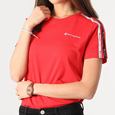 Champion - Tee Shirt A Bandes Femme 113086 Rouge