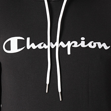 Champion - Sweat Capuche 214138 Noir