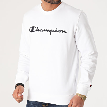 Champion - Sweat Crewneck 214140 Blanc