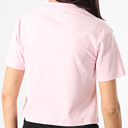 Guess - Tee Shirt Crop Femme O1GA21-K8HM0 Rose