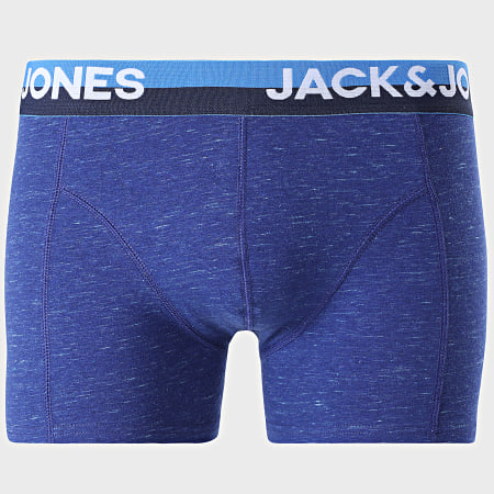 Jack And Jones - Lot De 3 Boxers Maison Bleu Roi Bleu Marine