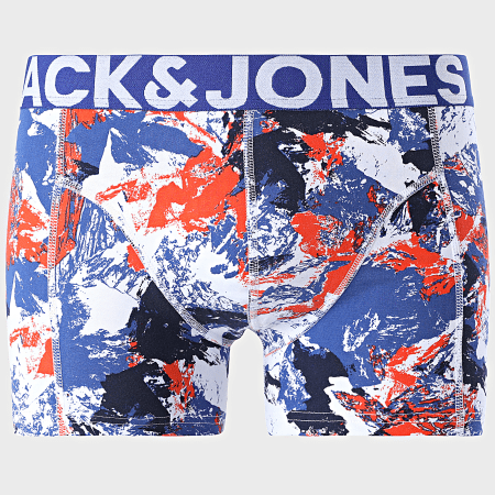 Jack And Jones - Lot De 3 Boxers Core Camo Gris Bleu Roi Orange Camouflage