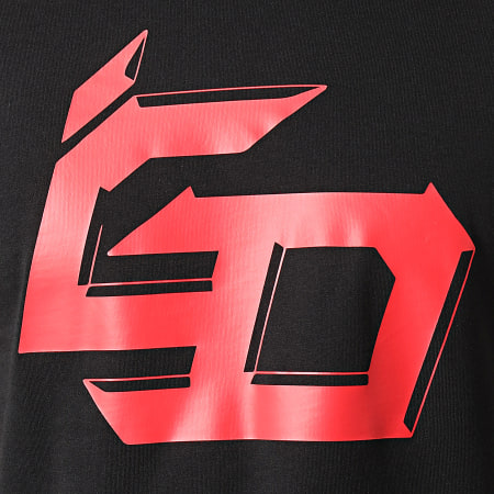 S-Pion - Maglietta Logo Nero Rosso