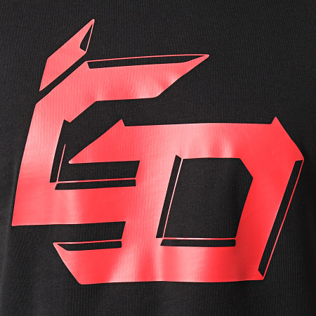 S-Pion - Tee Shirt Logo Zwart Rood