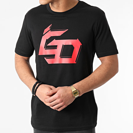 S-Pion - Tee Shirt Logo Noir Rouge