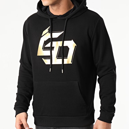 S-Pion - Logo Hoodie Zwart Goud