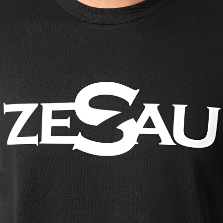 Zesau - Maglietta con logo nero