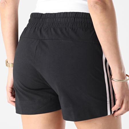 Adidas Performance - Shorts de jogging a rayas para mujer GM5523 Negro