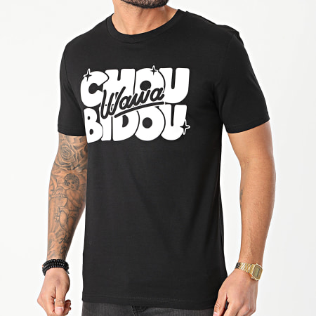 Booshra Et Mamad - Camiseta Choubidouwawa Negro
