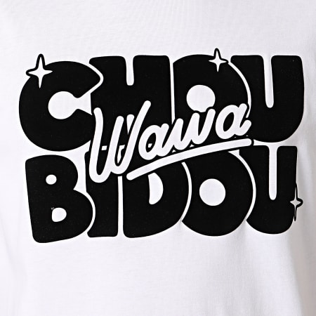 Booshra Et Mamad - Maglietta Choubidouwawa bianca