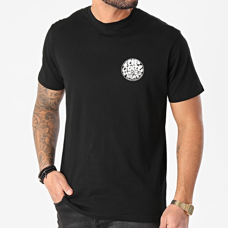 Rip Curl - Camiseta Essential Wettie Negra