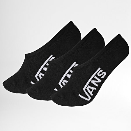 Vans - Lot De 3 Paires De Chaussettes Invisibles XS9 Noir