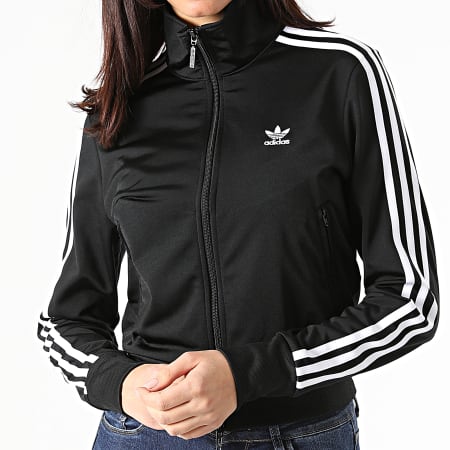 Adidas Originals - Giacca Firebird GN2817 Donna con zip a righe nere