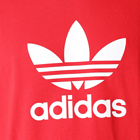 Adidas Originals - Tee Shirt Trefoil GN3468 Rouge