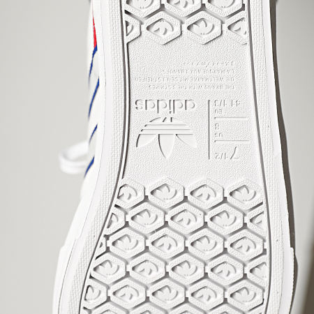 Adidas Originals - Baskets Delpala FV0639 Footwear White Scarlet Royal Blue