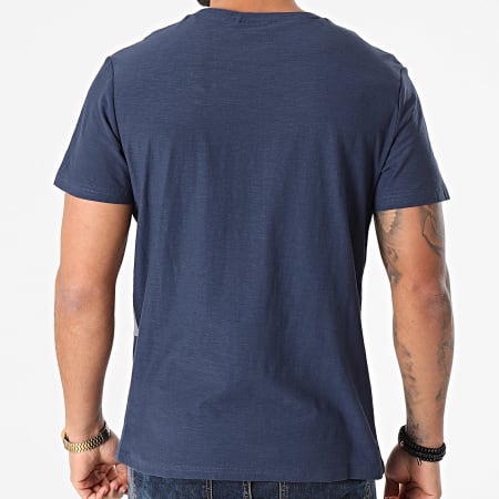 Blend - Tee Shirt Poche 20711695 Bleu Marine Chiné