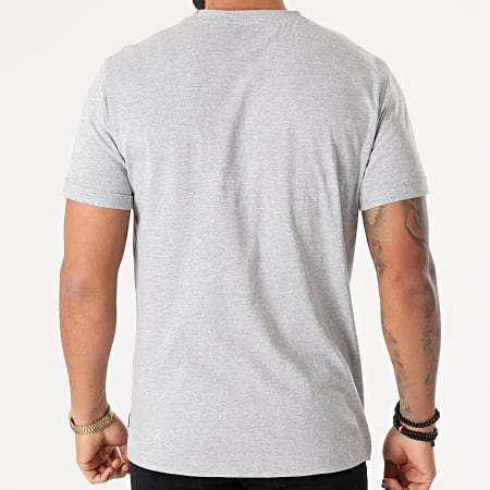Blend - Camiseta con bolsillo 20711715 Gris jaspeado