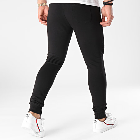 DTF - Pantaloni da jogging con logo riflettente nero