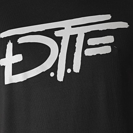 DTF - Tee Shirt Réfléchissant Logo Noir