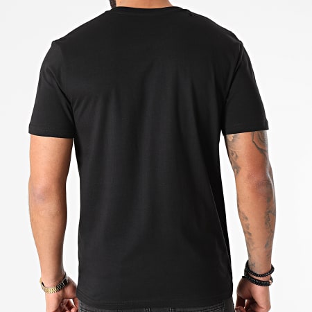 DTF - Maglietta nera con logo riflettente