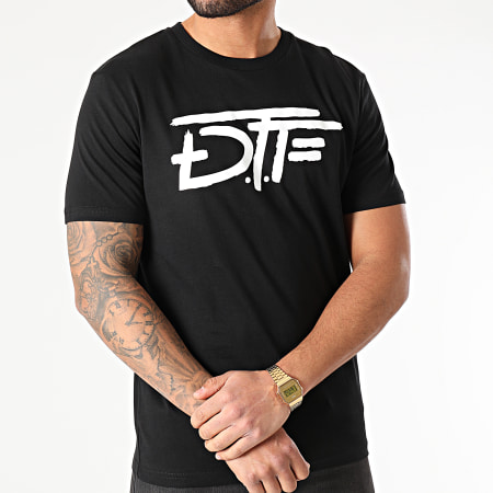 DTF - Maglietta con logo nero