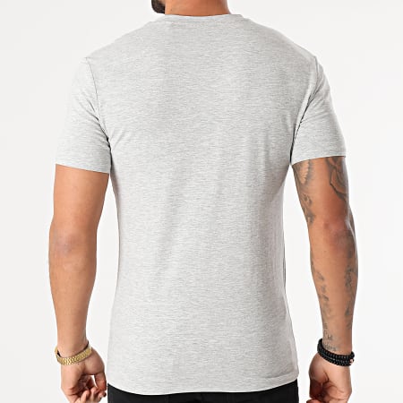 Guess - Camiseta con cuello en V M1RI32-J1311 Gris jaspeado