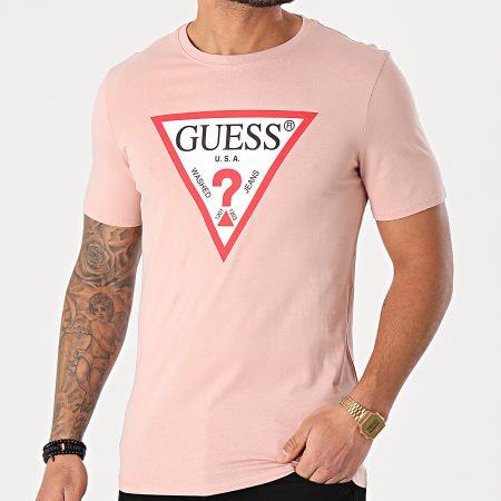 Guess - Tee Shirt M1RI71-I3Z11 Rose