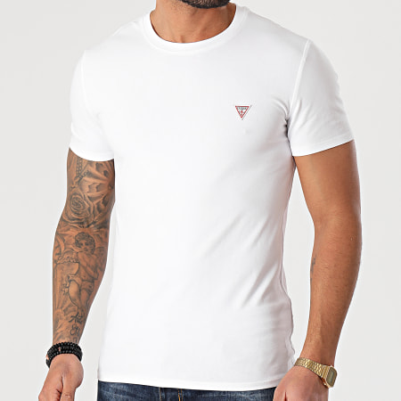 Guess - Tee Shirt M1RI24-J1311 Blanc