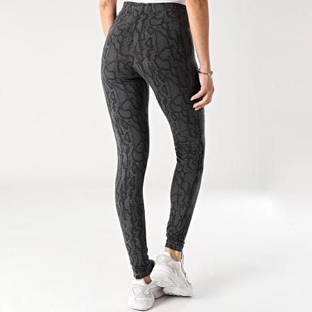 Noisy May - Legging Femme Kerry Anilla Gris Anthracite Serpent