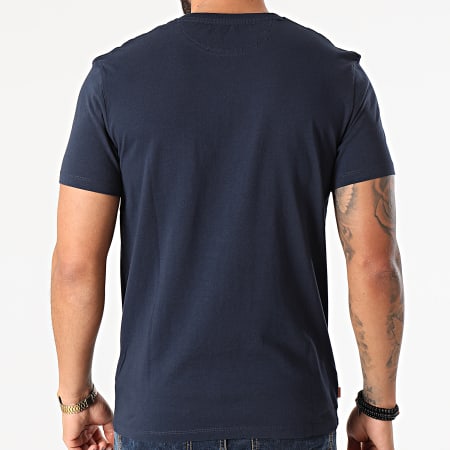 Timberland - Tee Shirt A Poche A2CQY Bleu Marine